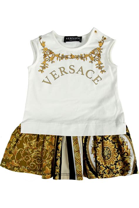 versace toddler girl clothes|Versace baby girl dresses.